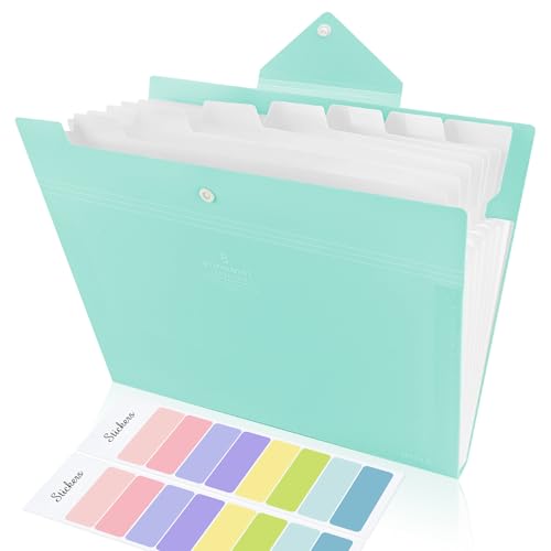Dokumentenmappe A4, Fächermappe A4 Mit 8 Fächer, Ordnersystem Document Folder Mit Druckknopf, Dokumentenmappe A4 Zum Abheften Ordnungsmappe Pultordner mit Gummizug für Schule Bürobedarf Dokumentenmappe A4, Fächermappe A4 Mit 8 Fächer, Ordnersystem Document Folder Mit Druckknopf, Dokumentenmappe A4 Zum Abheften Ordnungsmappe Pultordner mit Gummizug für Schule Bürobedarf von Jsdoin
