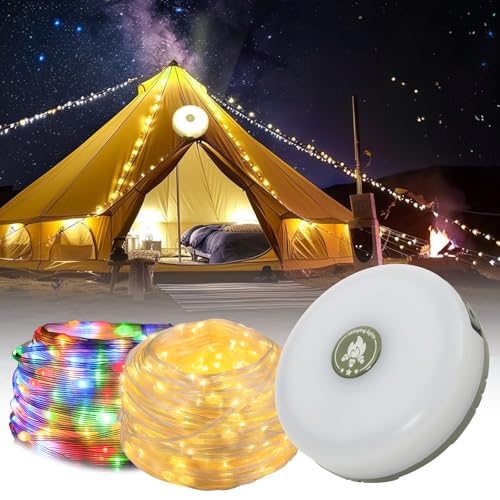Jsdoin Camping Lichterkette Aufrollbar, 3-in-1 Außenlichterketten mit 5 Beleuchtungsmodi LED Lichterkette 10m, 30s Wiederherstellung, USB Ladung Wasserdichte Tragbare Aufrollbare Camping Lichterkette Jsdoin Camping Lichterkette Aufrollbar, 3-in-1 Außenlichterketten mit 5 Beleuchtungsmodi LED Lichterkette 10m, 30s Wiederherstellung, USB Ladung Wasserdichte Tragbare Aufrollbare Camping Lichterkette von Jsdoin