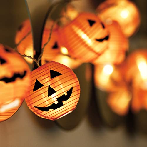 Jsdoin Halloween Lights,Lantern Pumpkin Halloween Decorations Fairy Lights 4M 20 Led Pumpkin Lanterns Battery Powered String Lights Jsdoin Halloween Lights,Lantern Pumpkin Halloween Decorations Fairy Lights 4M 20 Led Pumpkin Lanterns Battery Powered String Lights von Jsdoin