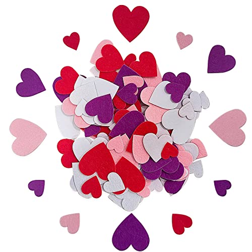 136 Stück Herz Aufkleber, Selbstklebende Herz, Herz zum Aufkleben für Schultüte, Filz Herz für Basteln Scrapbooking Zubehör 136 Stück Herz Aufkleber, Selbstklebende Herz, Herz zum Aufkleben für Schultüte, Filz Herz für Basteln Scrapbooking Zubehör von Jtnohx
