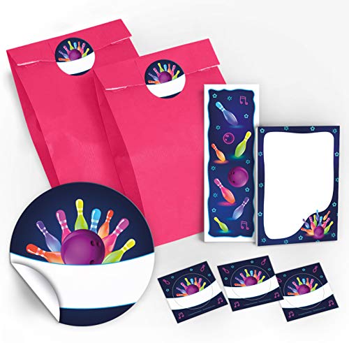 10 Lesezeichen + 10 Mini-Notizblöcke + 10 Geschenktüten/pink + 10 Aufkleber Bowling Mitgebsel Gastgeschenk beim Kindergeburtstag Mädchen Jungen 10 Lesezeichen + 10 Mini-Notizblöcke + 10 Geschenktüten/pink + 10 Aufkleber Bowling Mitgebsel Gastgeschenk beim Kindergeburtstag Mädchen Jungen von JuNa-Experten