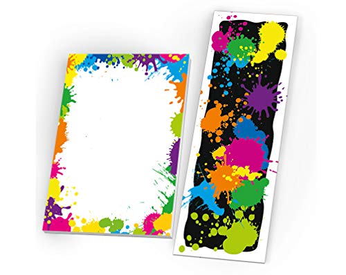 10 Lesezeichen + 10 Notizblöcke Art-Party Basteln-Party Mitgebsel Gastgeschenk beim Geburtstag Kindergeburtstag Mädchen Jungen 10 Lesezeichen + 10 Notizblöcke Art-Party Basteln-Party Mitgebsel Gastgeschenk beim Geburtstag Kindergeburtstag Mädchen Jungen von JuNa-Experten