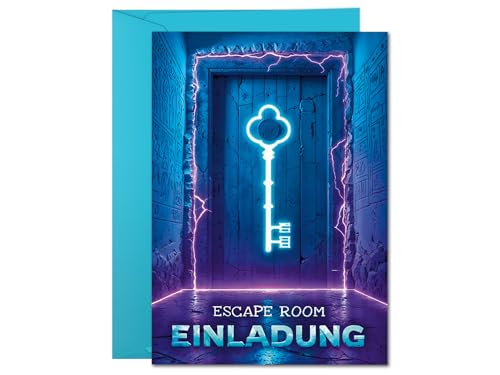 12 Einladungskarten incl. 12 Umschläge Kindergeburtstag Escape Room Mädchen Jungen Jungs coole Einladungen Kinder Geburtstag Jungsgeburtstag Mädchengeburtstag Detektiv Geburtstagseinladungen 12 Einladungskarten incl. 12 Umschläge Kindergeburtstag Escape Room Mädchen Jungen Jungs coole Einladungen Kinder Geburtstag Jungsgeburtstag Mädchengeburtstag Detektiv Geburtstagseinladungen von JuNa-Experten