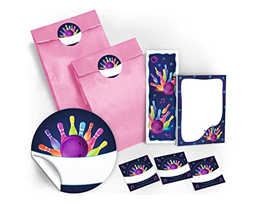 12 Geschenktüten/rosa + 12 Aufkleber + 12 Lesezeichen + 12 Mini-Notizblöcke Bowling neon/Mitgebsel Gastgeschenk für Kinder Jungen Mädchen beim Kindergeburtstag Geburtstag 12 Geschenktüten/rosa + 12 Aufkleber + 12 Lesezeichen + 12 Mini-Notizblöcke Bowling neon/Mitgebsel Gastgeschenk für Kinder Jungen Mädchen beim Kindergeburtstag Geburtstag von JuNa-Experten
