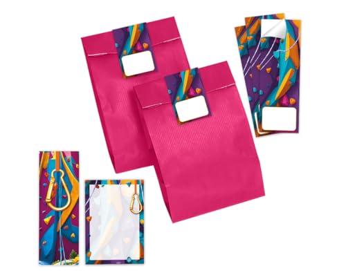 12 Lesezeichen + 12 Notizblöcke + 12 Geschenktüten/pink + 12 Aufkleber Klettern Jungen Mädchen Mitgebsel Kindergeburtstag Gastgeschenke für Mädchengeburtstag Jungsgeburtstag 12 Lesezeichen + 12 Notizblöcke + 12 Geschenktüten/pink + 12 Aufkleber Klettern Jungen Mädchen Mitgebsel Kindergeburtstag Gastgeschenke für Mädchengeburtstag Jungsgeburtstag von JuNa-Experten