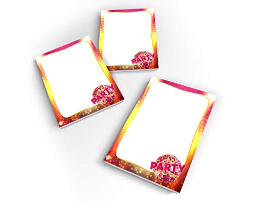 12 Mini-Notizblöcke Disco-Party VIP Notizblock Mitgebsel Gastgeschenk beim Geburtstag Kindergeburtstag Mädchen Jungen 12 Mini-Notizblöcke Disco-Party VIP Notizblock Mitgebsel Gastgeschenk beim Geburtstag Kindergeburtstag Mädchen Jungen von JuNa-Experten