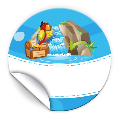 48 Aufkleber "Piraten" für Geschenkverpackung/Sticker für Verpackung von Gastgeschenk Mitgebsel/Kindergeburtstag/Party-Deko 48 Aufkleber "Piraten" für Geschenkverpackung/Sticker für Verpackung von Gastgeschenk Mitgebsel/Kindergeburtstag/Party-Deko von JuNa-Experten