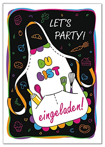 6 Einladungskarten zum Kindergeburtstag Back-Party Kochen Backen Mädchen Junge Mädchen Junge Einladungen Geburtstag 6 Einladungskarten zum Kindergeburtstag Back-Party Kochen Backen Mädchen Junge Mädchen Junge Einladungen Geburtstag von JuNa-Experten