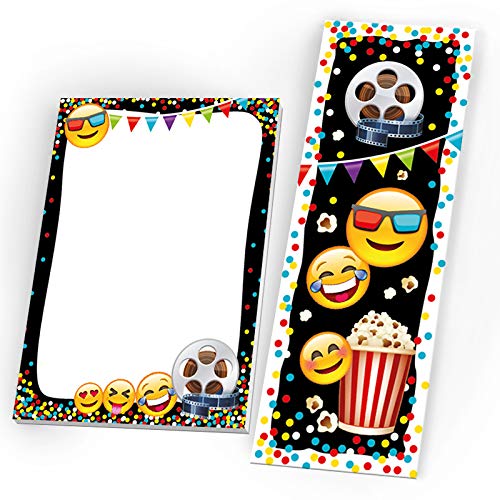6 Lesezeichen + 6 Notizblöcke Kino Mitgebsel Gastgeschenk beim Geburtstag Kindergeburtstag Mädchen Jungen 6 Lesezeichen + 6 Notizblöcke Kino Mitgebsel Gastgeschenk beim Geburtstag Kindergeburtstag Mädchen Jungen von JuNa-Experten