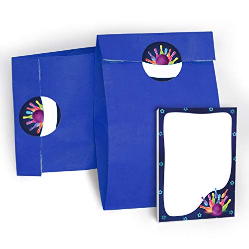 6 Mini-Notizblöcke + 6 Geschenktüten/dunkelblau + 6 Aufkleber Bowling Mitgebsel Gastgeschenke beim Kindergeburtstag Mädchen Jungen 6 Mini-Notizblöcke + 6 Geschenktüten/dunkelblau + 6 Aufkleber Bowling Mitgebsel Gastgeschenke beim Kindergeburtstag Mädchen Jungen von JuNa-Experten