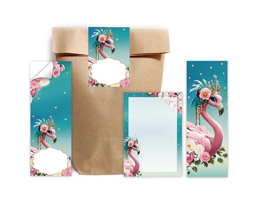 JuNa-Experten 10 Lesezeichen + 10 Notizblöcke + 10 Geschenktüten/Natur + 10 Aufkleber Mädchen Flamingo Mitgebsel Kindergeburtstag Gastgeschenke für Mädchengeburtstag JuNa-Experten 10 Lesezeichen + 10 Notizblöcke + 10 Geschenktüten/Natur + 10 Aufkleber Mädchen Flamingo Mitgebsel Kindergeburtstag Gastgeschenke für Mädchengeburtstag von JuNa-Experten