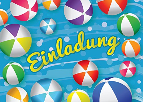 JuNa-Experten 8 Einladungskarten Kindergeburtstag Schwimmbad Mädchen Jungen Jungs Geburtstagseinladungen Einladungen Geburtstags-Party Kartenset JuNa-Experten 8 Einladungskarten Kindergeburtstag Schwimmbad Mädchen Jungen Jungs Geburtstagseinladungen Einladungen Geburtstags-Party Kartenset von JuNa-Experten