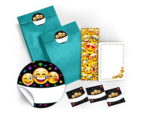 Mitgebsel Kindergeburtstag 12 Geschenktüten + 12 Aufkleber + 12 Lesezeichen + 12 Mini-Notizblöcke/Gastgeschenk für Kinder Mädchen Jungen Jungs Geburtstag Party-Zubehör Giveaways Mitgebsel Kindergeburtstag 12 Geschenktüten + 12 Aufkleber + 12 Lesezeichen + 12 Mini-Notizblöcke/Gastgeschenk für Kinder Mädchen Jungen Jungs Geburtstag Party-Zubehör Giveaways von JuNa-Experten