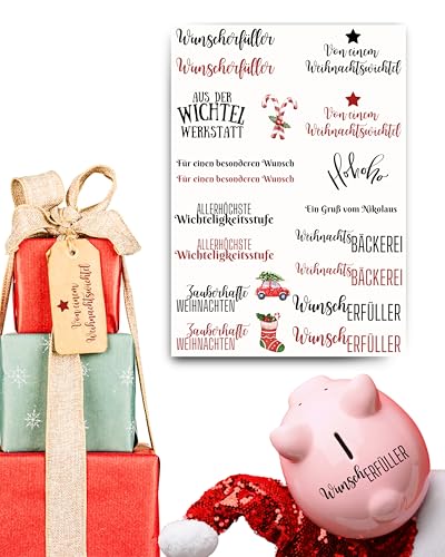 JuPaRo Weihnachtssticker, Aufkleber für Christbaumkugeln, Sticker für Weihnachtsaccessoires, Geschenke, Gläser, Rub on, Aufkleber Weihnachten, Wichteldeko JuPaRo Weihnachtssticker, Aufkleber für Christbaumkugeln, Sticker für Weihnachtsaccessoires, Geschenke, Gläser, Rub on, Aufkleber Weihnachten, Wichteldeko von JuPaRo