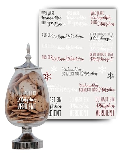 JuPaRo Weihnachtssticker Plätzchen, Weihnachtsbäckerei, Aufkleber für Christbaumkugeln, Sticker für Weihnachtsaccessoires, Geschenke, Gläser, Rub on, Aufkleber Weihnachten, Wichteldeko JuPaRo Weihnachtssticker Plätzchen, Weihnachtsbäckerei, Aufkleber für Christbaumkugeln, Sticker für Weihnachtsaccessoires, Geschenke, Gläser, Rub on, Aufkleber Weihnachten, Wichteldeko von JuPaRo