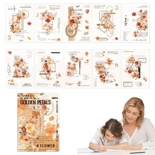 Sticker Coloring Book, 20 Sheet Collage Kit, Aesthetic Scrapbooking Journal Pack, Decorative Cute Accessories Paper for Kids, Journaling, Scrapbooking, Crafts, Notebooks, Planners Sticker Coloring Book, 20 Sheet Collage Kit, Aesthetic Scrapbooking Journal Pack, Decorative Cute Accessories Paper for Kids, Journaling, Scrapbooking, Crafts, Notebooks, Planners von Jubepk