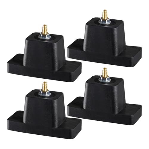 Anti -Vibration Füße | 4 Stücke Stoßdämpfungskissen - Geräuschreduktion Anti -Vibrationsständer für Home Apartment Klimaanlage Poolpumpe Anti -Vibration Füße | 4 Stücke Stoßdämpfungskissen - Geräuschreduktion Anti -Vibrationsständer für Home Apartment Klimaanlage Poolpumpe von Jubilofex