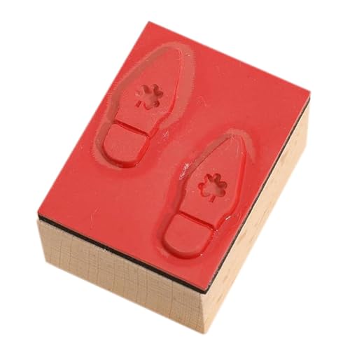 Bedruckter Gummi für Schuhe - Stamper von Footprint Puppe - Kissen ohne Masse Tinte abfangen für Scrapbooking Pfoten Bedruckter Gummi für Schuhe - Stamper von Footprint Puppe - Kissen ohne Masse Tinte abfangen für Scrapbooking Pfoten von Jubilofex