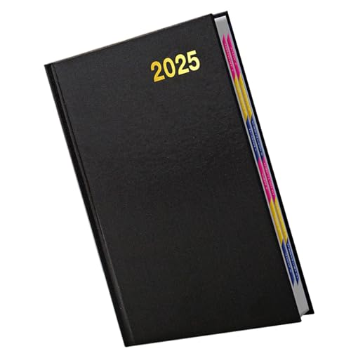 Jubilofex Notizbuch für den täglichen Planer | Schulnotizbuch - Wasserfester Hardcover Kalender 2025 Tragbarer Tagesplaner A5 für Arbeit von Jubilofex