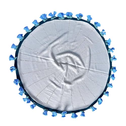 Jubilofex Sofa werfen Decken, Häkelblumen Bouquet Throw Decke | Hautfreundliche Strick-Home Bettwäschedekoration für Hochzeits Muttertag Geburtstag Schlafzimmer Schlafzimmer Jubilofex Sofa werfen Decken, Häkelblumen Bouquet Throw Decke | Hautfreundliche Strick-Home Bettwäschedekoration für Hochzeits Muttertag Geburtstag Schlafzimmer Schlafzimmer von Jubilofex