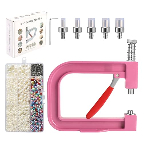 Jubilofex Werkzeug zum Einfügen von Perlen – Maschine für Strass und Perlen, Nieten für Schmuck, Kleidung, Hüte, Taschen, Partys Jubilofex Werkzeug zum Einfügen von Perlen – Maschine für Strass und Perlen, Nieten für Schmuck, Kleidung, Hüte, Taschen, Partys von Jubilofex