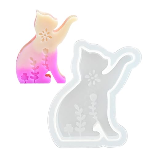 Kaninchenseifenformen – Silikon-Katzenform, Hasenform aus Ton | Verwenden Sie die dekorative Kerzenform, Epoxidharz-Form für Bastelarbeiten und Projekte Kaninchenseifenformen – Silikon-Katzenform, Hasenform aus Ton | Verwenden Sie die dekorative Kerzenform, Epoxidharz-Form für Bastelarbeiten und Projekte von Jubilofex