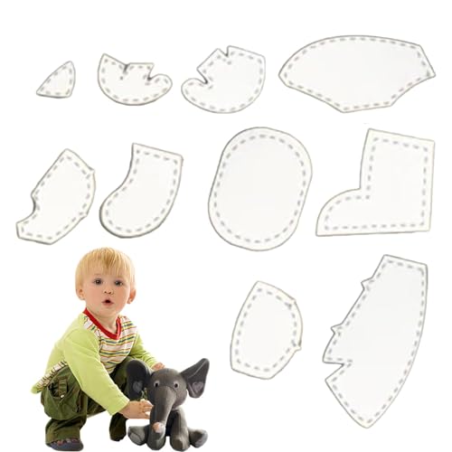 Mignon Set Elefant Muster Nähmuster für Anfänger Muster - Gedächtnistiere Vorlagen zum Nähen Schneiden Set Acryl Vorlagen Kurzstiche Mignon Set Elefant Muster Nähmuster für Anfänger Muster - Gedächtnistiere Vorlagen zum Nähen Schneiden Set Acryl Vorlagen Kurzstiche von Jubilofex