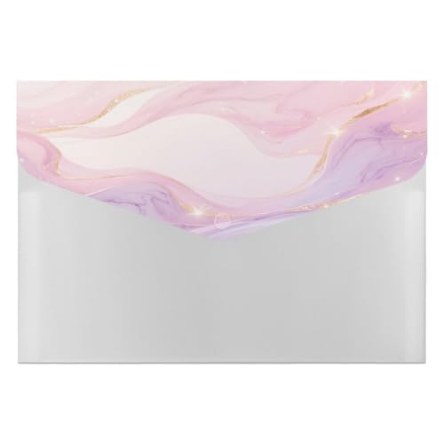 Akkordeon-Aktenordner, Fächermappe, Etiketten, Dokumenten-Organizer, Tasche für Büro, Schule, Briefe, A4, Rosa und Lavendel Akkordeon-Aktenordner, Fächermappe, Etiketten, Dokumenten-Organizer, Tasche für Büro, Schule, Briefe, A4, Rosa und Lavendel von Jubonexis