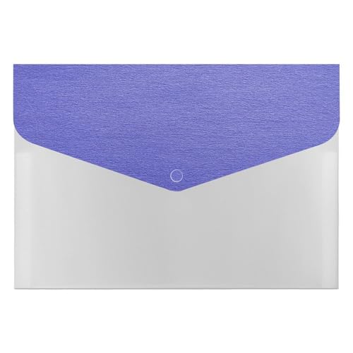 Akkordeon-Aktenordner, Organizer, Fächermappe, Etiketten, Dokumenten-Organizer, Tasche für Büro, Schule, Brief, A4, Violett-Blau Akkordeon-Aktenordner, Organizer, Fächermappe, Etiketten, Dokumenten-Organizer, Tasche für Büro, Schule, Brief, A4, Violett-Blau von Jubonexis