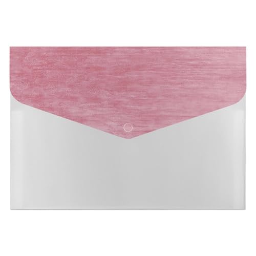 Akkordeon-Aktenordner, Organizer, Fächermappe, Etiketten, Dokumenten-Organizer, Tasche für Büro, Schule, Briefe, A4, Rosa Akkordeon-Aktenordner, Organizer, Fächermappe, Etiketten, Dokumenten-Organizer, Tasche für Büro, Schule, Briefe, A4, Rosa von Jubonexis