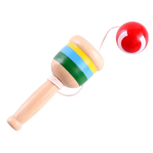 Jukeoiu Holz Und Fang Ball,Vorschul-Lernaktivitäten - Tragbares Werfspiel Für Kinder Mädchen Ostern Picknick Camping Geburtstag Schule von Jukeoiu