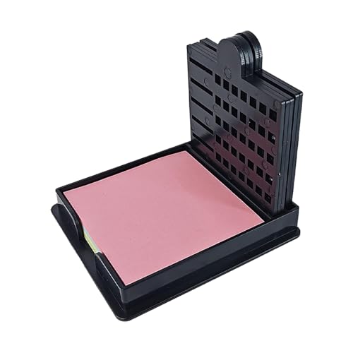 Jukeoiu Klebeblock Schablone | Klebezettel Spender | Kompakter Schreibtisch Organizer Mit Schablone Für Zuhause Und Büro von Jukeoiu