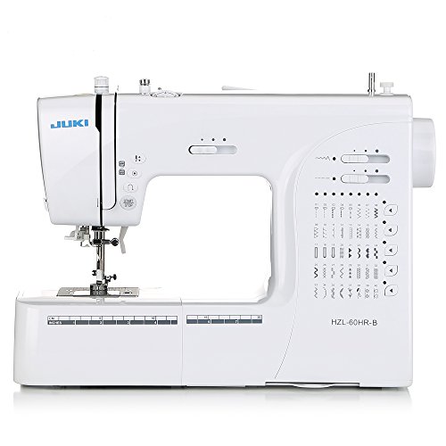JUKI HZL-60HR-B Elektronische Nähmaschine, Metall, weiß, 40 x 18,8 x 29 cm JUKI HZL-60HR-B Elektronische Nähmaschine, Metall, weiß, 40 x 18,8 x 29 cm von JUKI