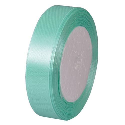 Satinband Hellmintgrün 20mm, 22 Meters Geschenkband Schleifenband Bänder zum Basteln Nähen, Dekoband Stoffband Bänder für Geschenkverpackungen Haarschleifen Geburtstag Hochzeit Partys Dekoration Satinband Hellmintgrün 20mm, 22 Meters Geschenkband Schleifenband Bänder zum Basteln Nähen, Dekoband Stoffband Bänder für Geschenkverpackungen Haarschleifen Geburtstag Hochzeit Partys Dekoration von Jukway