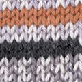 250g "Easy Jacquard" - Farbe: 106 - Grau-Rot-Hellorange - Multicolor-Garn von mittlerer Stärke mit dem ganz einfach ein winterliches Jacquardmuster entsteht von Jules Geschenkevitrine