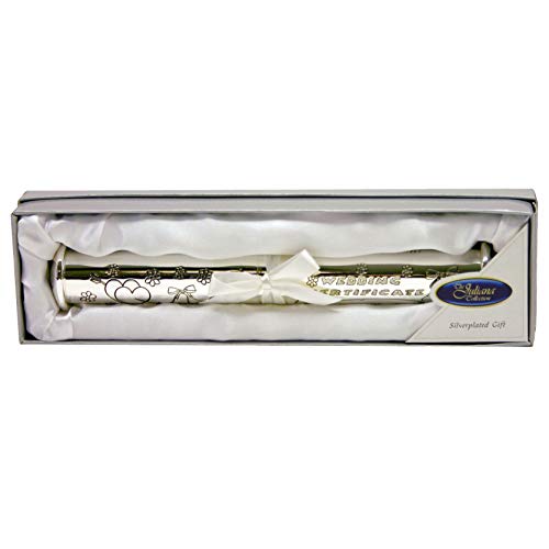 Silver Plated Wedding Certificate Holder by Juliana Silver Plated Wedding Certificate Holder by Juliana von Juliana