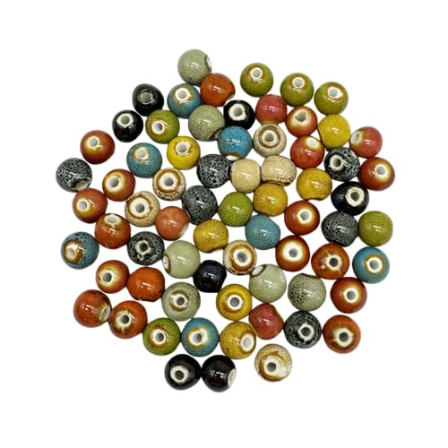 100 Stück 6mm bunte emaillierte Porzellanperlen Runde Keramikperlen für Armbänder Halsketten Handwerklicher Schmuck Handwerklicher Bedarf 100 Stück 6mm bunte emaillierte Porzellanperlen Runde Keramikperlen für Armbänder Halsketten Handwerklicher Schmuck Handwerklicher Bedarf von Julie Wang