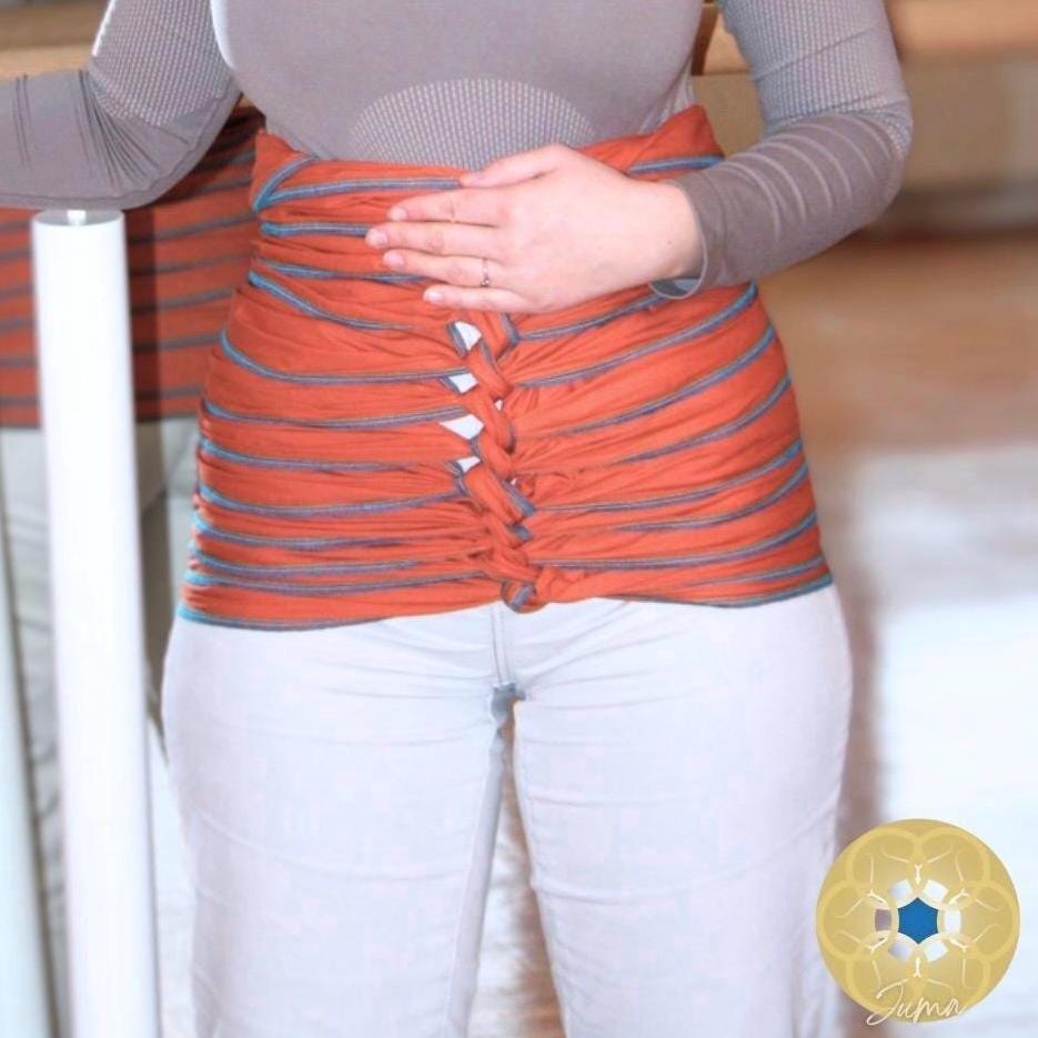 Bengkung Belly Binding Tuch in Hokkaido - Organic Cotton Postpartum Wrap | Handarbeit Aus Deutschland Bengkung Belly Binding Tuch in Hokkaido - Organic Cotton Postpartum Wrap | Handarbeit Aus Deutschland von Jumaverse