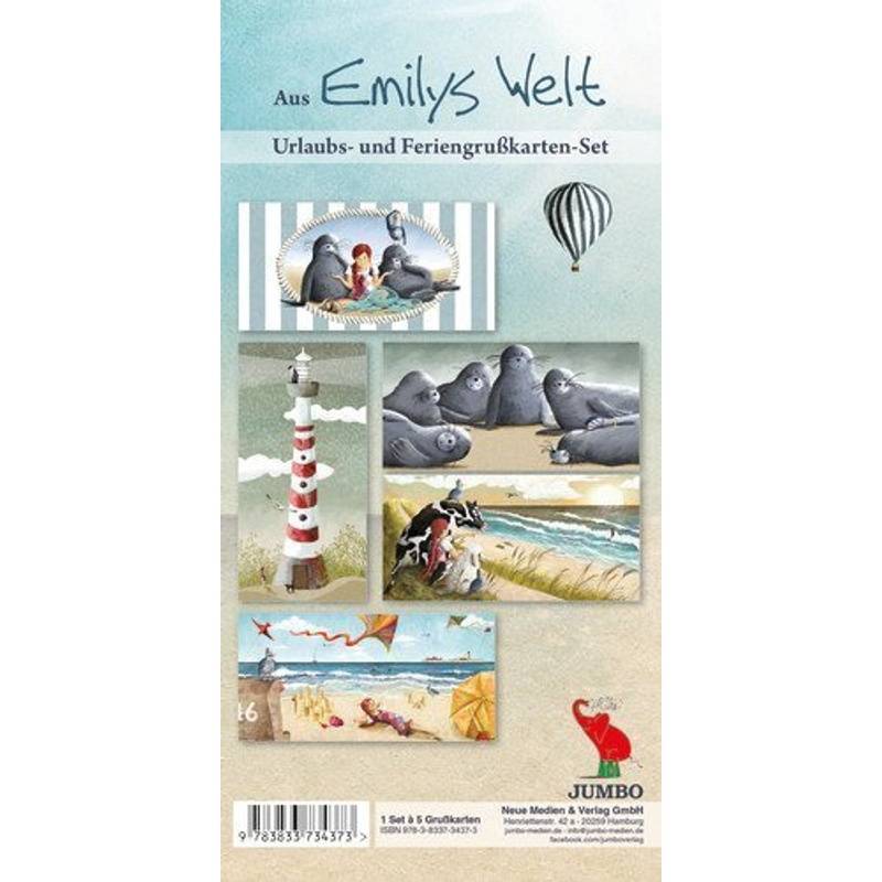 Aus Emilys Welt, Urlaubs- Und Feriengrußkarten-Set von Jumbo Neue Medien