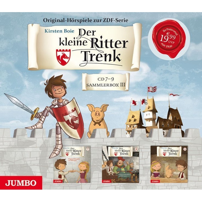 Der Kleine Ritter Trenk - Sammelbox Iii.Box.3,Audio-Cd - Kirsten Boie (Hörbuch) von Jumbo Neue Medien