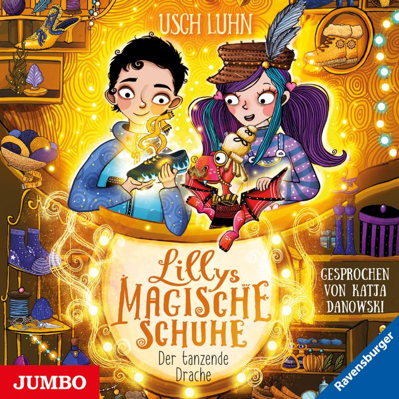 Lillys Magische Schuhe - 4 - Der Tanzende Drache - Usch Luhn, Katja Danowski (Hörbuch) von Jumbo Neue Medien