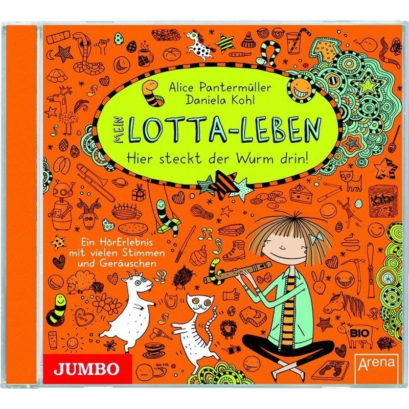 Mein Lotta-Leben - 3 - Hier Steckt Der Wurm Drin! - Alice Pantermüller, Daniela Kohl (Hörbuch) von Jumbo Neue Medien