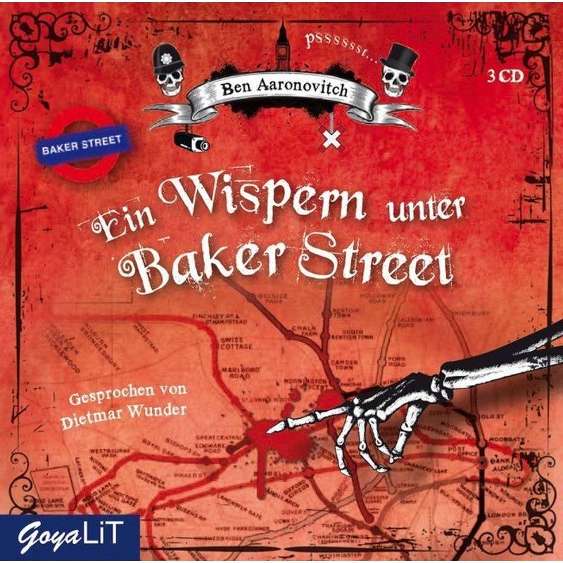 Peter Grant - 3 - Ein Wispern Unter Baker Street - Ben Aaronovitch (Hörbuch) von Jumbo Neue Medien