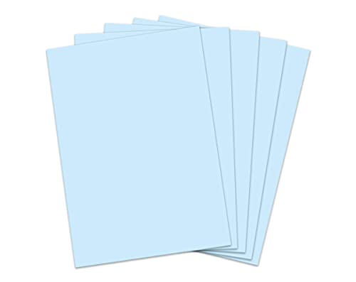 Briefpapier Kopierpapier blau Briefbogen eibfarbiges Papier 90 g/qm DIN A4 (50 Blätter) von Junapack
