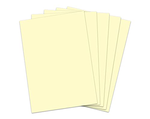 Briefpapier Kopierpapier gelb Briefbogen eibfarbiges Papier 90 g/qm DIN A4 (100 Blätter) von Junapack