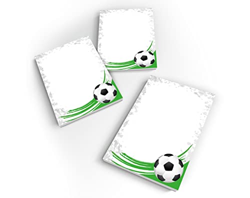 Junapack 12 Mini-Notizblöcke Fussball Fußball Mitgebsel für Kindergeburtstag Gastgeschenke für Jungen/ A7-Format Junapack 12 Mini-Notizblöcke Fussball Fußball Mitgebsel für Kindergeburtstag Gastgeschenke für Jungen/ A7-Format von Junapack