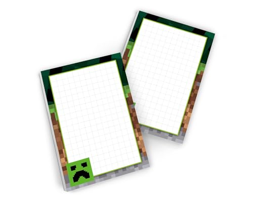 10 Notizblöcke Mitgebsel Kindergeburtstag Junge Game Gamer-Party Gaming Gastgeschenke für Jungsgeburtstag/ A7-Format von Junaversum