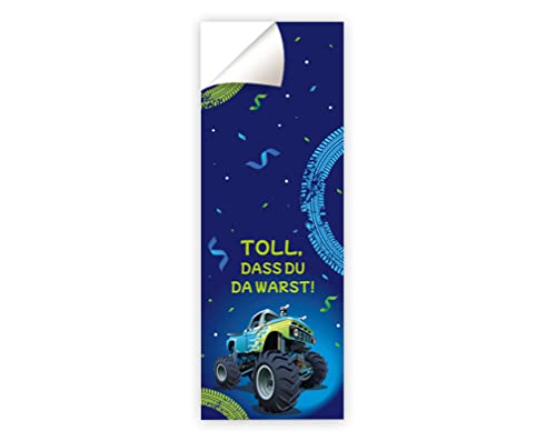 12 Aufkleber Auto Monster-Truck Verpackung von Geschenken Mitgebsel für Jungsgeburtstag Etiketten für Geschenkverpackung 12 Aufkleber Auto Monster-Truck Verpackung von Geschenken Mitgebsel für Jungsgeburtstag Etiketten für Geschenkverpackung von Junaversum