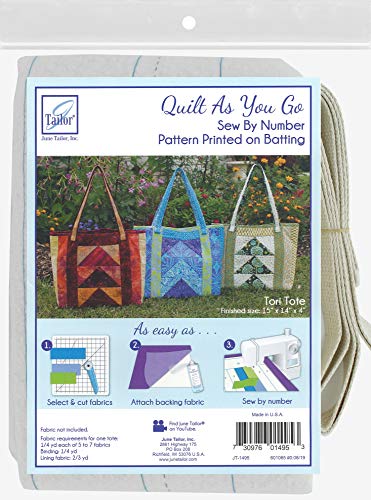 June Tailor Quilt As You Go Tragetasche, Tori, 38,1 x 35,6 x 35,6 cm June Tailor Quilt As You Go Tragetasche, Tori, 38,1 x 35,6 x 35,6 cm von June Tailor
