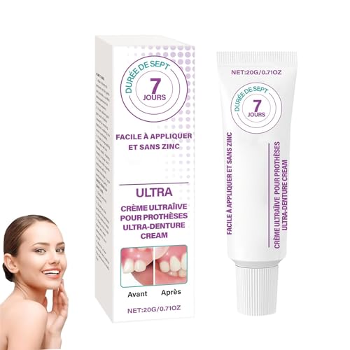 Thermoplastischer Zahnprothesenkleber,Zahnhaftmittel Denture Fixative Zahnprothesenhaftgel Für Zahnprothesen Prothesenfixierungsmittel Thermoplastic für Frauen Männer und Erwachsene (1) von Junjie